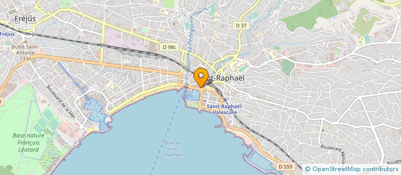 localisation de l'entreprise GIF  SAINT-RAPHAEL