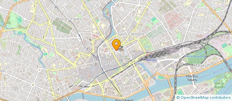 localisation de l'entreprise GIF CONSEIL à NANTES