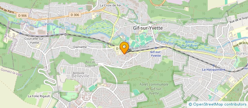 localisation de l'entreprise GIF INFORMATIONS à GIF-SUR-YVETTE