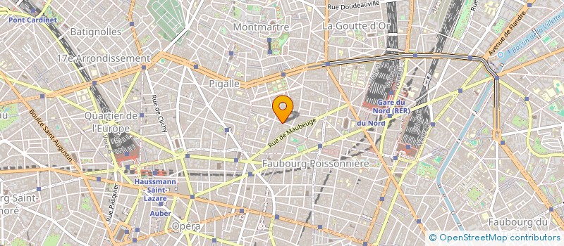 localisation de l'entreprise GIF TRANSACTIONS  PARIS 9
