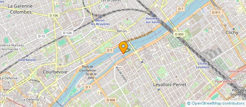 localisation de l'entreprise GIFAP à LEVALLOIS-PERRET