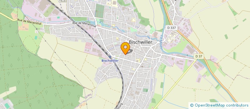 localisation de l'entreprise GIFCAL à BISCHWILLER