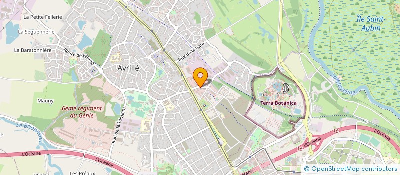 localisation de l'entreprise GIFFARD à AVRILLE
