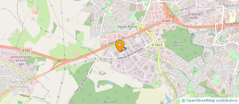 localisation de l'entreprise GIFFAUD IMMOBILIER ANGERS  BEAUCOUZE