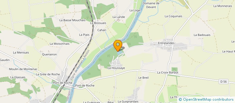 localisation de l'entreprise GIFFORD CONSEIL  SAINTE-ANNE-SUR-VILAINE