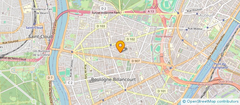 localisation de l'entreprise GIFOR EXCHANGE à BOULOGNE-BILLANCOURT
