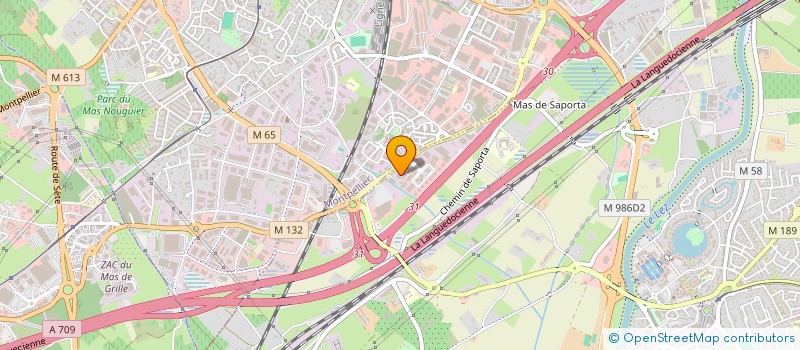 localisation de l'entreprise GIFRAN SARL à LATTES