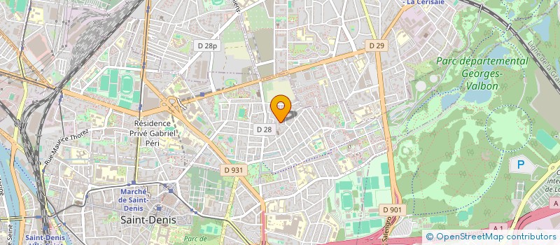 localisation de l'entreprise GIFTER à SAINT-DENIS