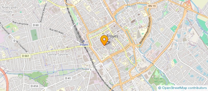 localisation de l'entreprise GIFTEST DIFFUSION à TROYES