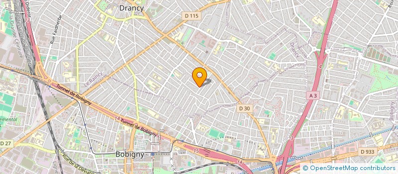localisation de l'entreprise GIG COULEURS  DRANCY