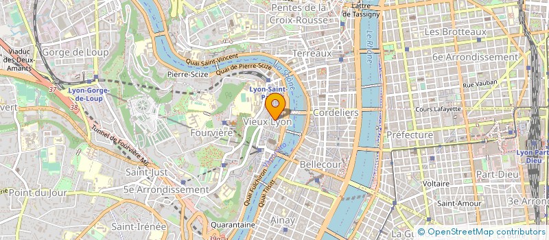 localisation de l'entreprise GIGA à LYON