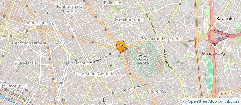 localisation de l'entreprise GIGA DIFFUSION  PARIS