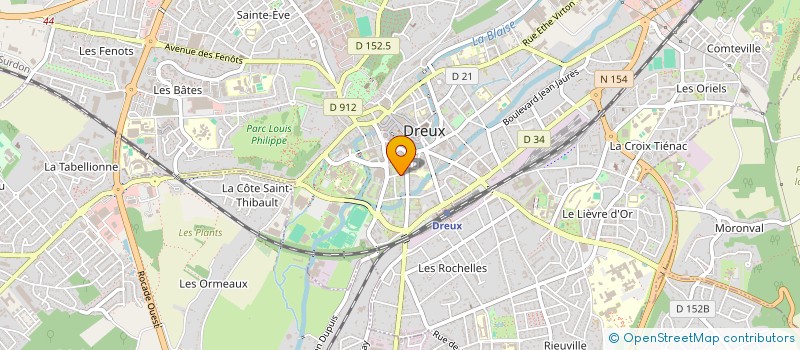 localisation de l'entreprise GIGA FORM à DREUX