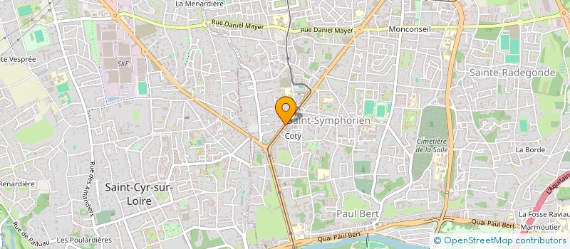 localisation de l'entreprise GIGA IMMOBILIER  TOURS