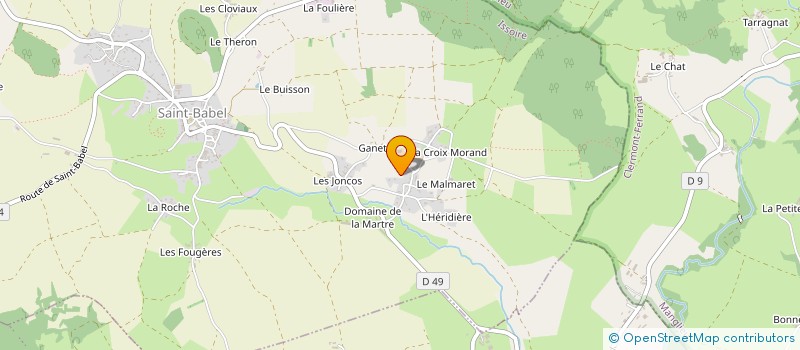 localisation de l'entreprise GIGA PLAN à SAINT-YVOINE