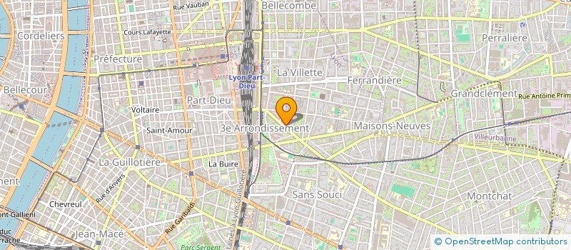 localisation de l'entreprise GIGA SUD EST à LYON
