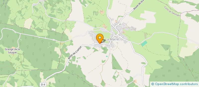 localisation de l'entreprise GIGA TRANSPORTS à LA MARRE