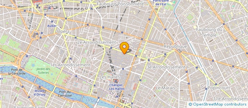 localisation de l'entreprise GIGALEX  PARIS