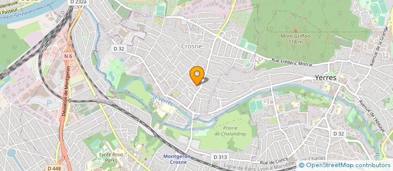 localisation de l'entreprise GIGALURES  CROSNE