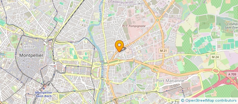 localisation de l'entreprise GIGAMA  MONTPELLIER