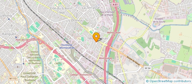 localisation de l'entreprise GIGAMIDI à TOULOUSE