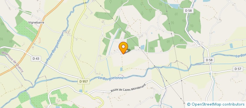 localisation de l'entreprise GIGAPI  MONTBARLA