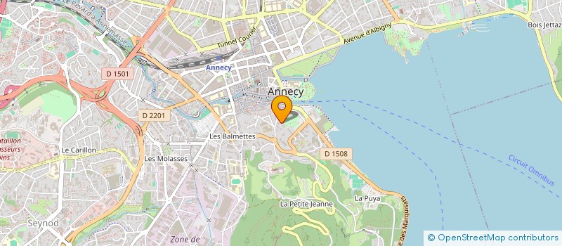 localisation de l'entreprise GIGARO à ANNECY