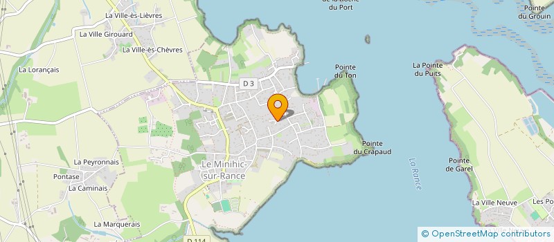 localisation de l'entreprise GIGARO FINANCES  LE MINIHIC SUR RANCE