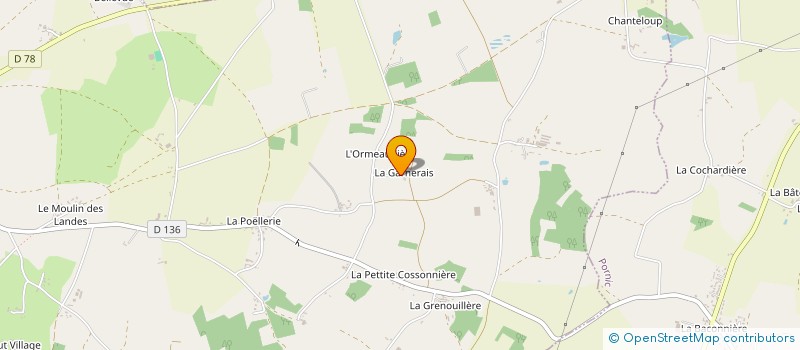 localisation de l'entreprise GIGAUD  SAINT-MICHEL-CHEF-CHEF