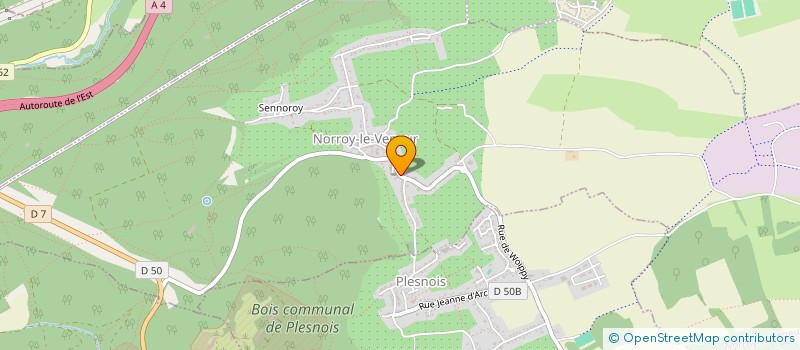 localisation de l'entreprise GIGAWATT à NORROY-LE-VENEUR