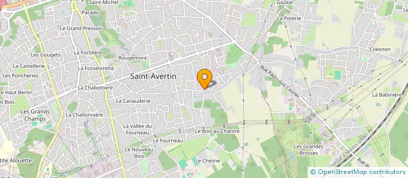 localisation de l'entreprise GIGEDOM  SAINT-AVERTIN