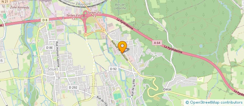 localisation de l'entreprise GIGI  BARBAZAN-DEBAT