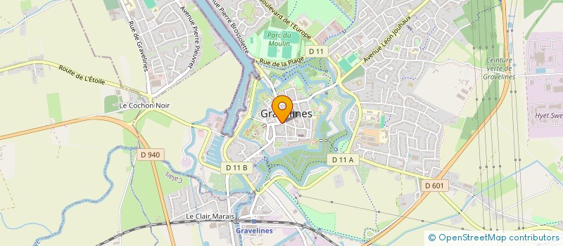 localisation de l'entreprise GIGI DEGRIFF' à GRAVELINES