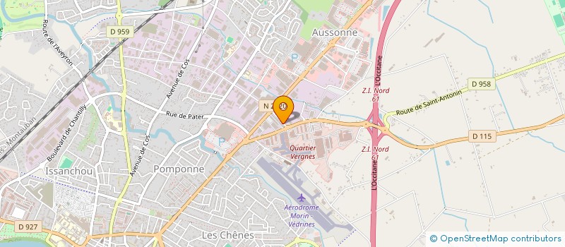 localisation de l'entreprise GIGI DIFFUSION à MONTAUBAN