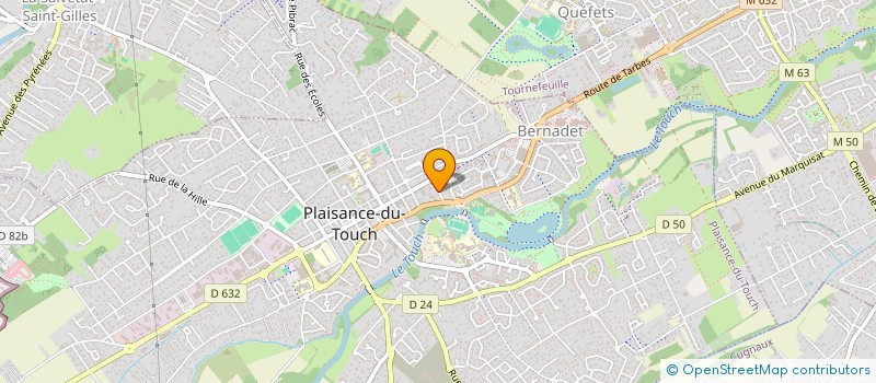 localisation de l'entreprise GIGI EVENTS  PLAISANCE-DU-TOUCH