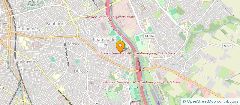 localisation de l'entreprise GIGI HOUSE à TOULOUSE