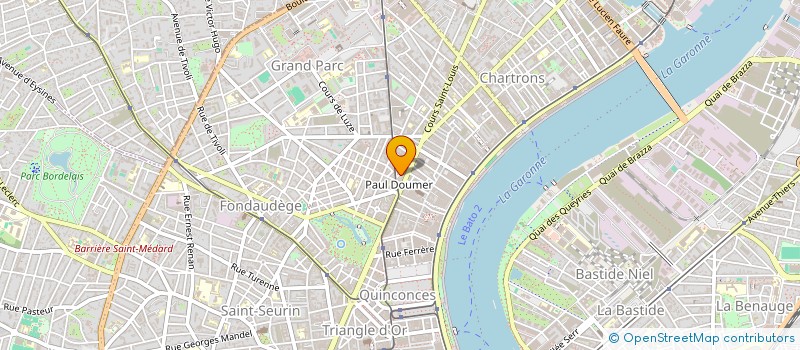 localisation de l'entreprise GIGI IMMOBILIER  BORDEAUX