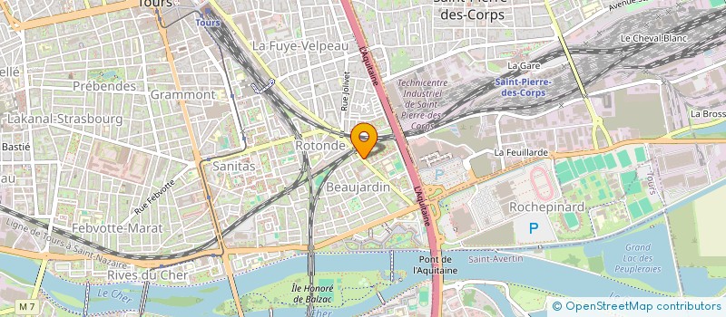 localisation de l'entreprise GIGI L'AMOROSO  TOURS