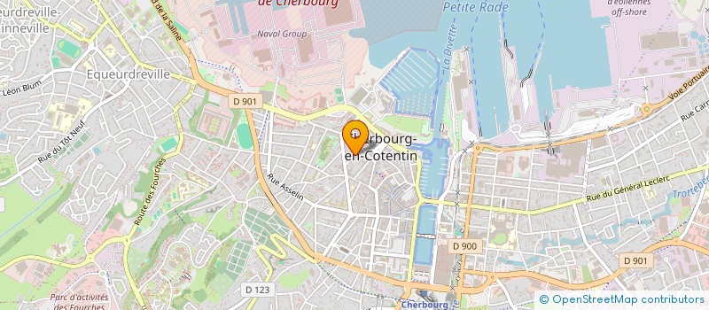 localisation de l'entreprise GIGI LA CIGOGNE à CHERBOURG-EN-COTENTIN
