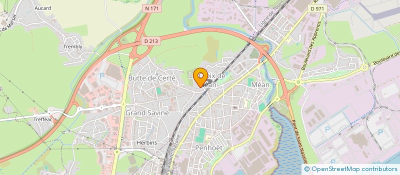 localisation de l'entreprise GIGINELLA  TRIGNAC