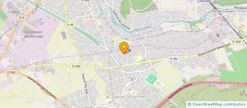 localisation de l'entreprise GIGNAC AUTOMOBILES FONTAINE ET FILS à GIGNAC-LA-NERTHE