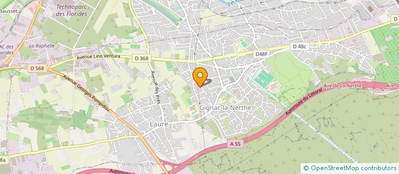 localisation de l'entreprise GIGNAC IMMOBILIER  GIGNAC-LA-NERTHE