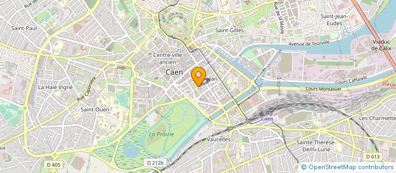 localisation de l'entreprise GIGOGNE à CAEN