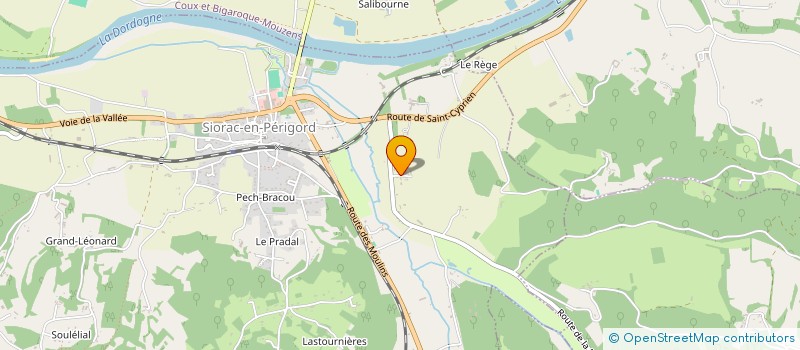 localisation de l'entreprise GIGOGNE PRODUCTION  MONPLAISANT