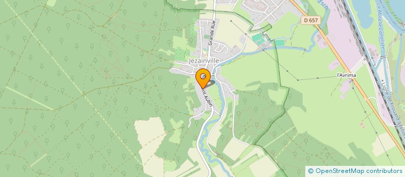 localisation de l'entreprise GIGON ELEC  JEZAINVILLE