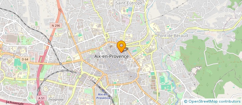 localisation de l'entreprise GIGUEL ET CIE ENTREPR BATIMENT à AIX-EN-PROVENCE