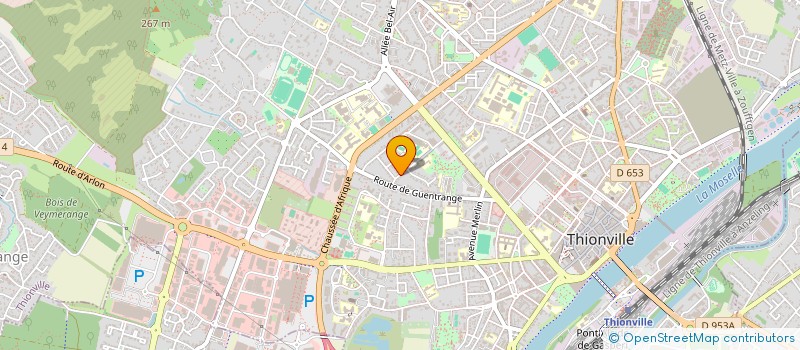 localisation de l'entreprise GIGYMZ  THIONVILLE