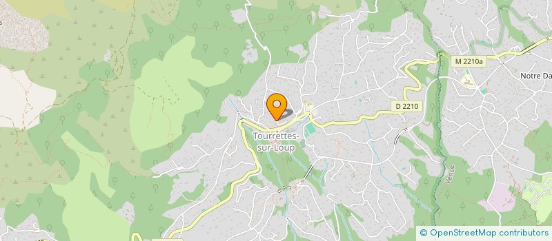 localisation de l'entreprise GIHELCO à TOURRETTES-SUR-LOUP