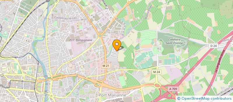 localisation de l'entreprise GIJEAN à MONTPELLIER