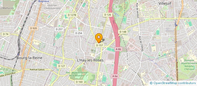 localisation de l'entreprise GIJU  L'HAY-LES-ROSES